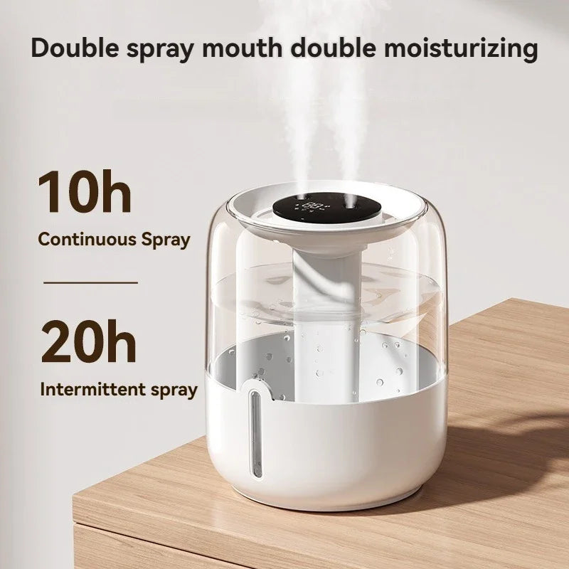 6.8L large capacity humidifier USB Double spray Home dormitory