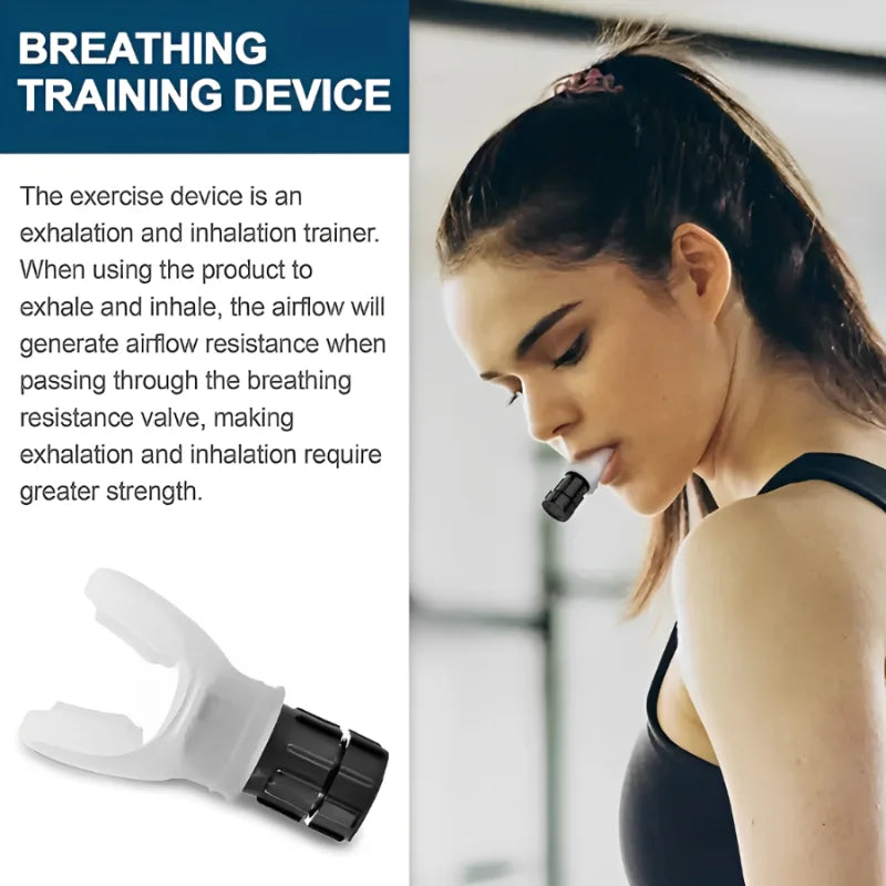 1Pcs Breathing Exercise For Lungs Portable Breath Fitness Exerciser Device