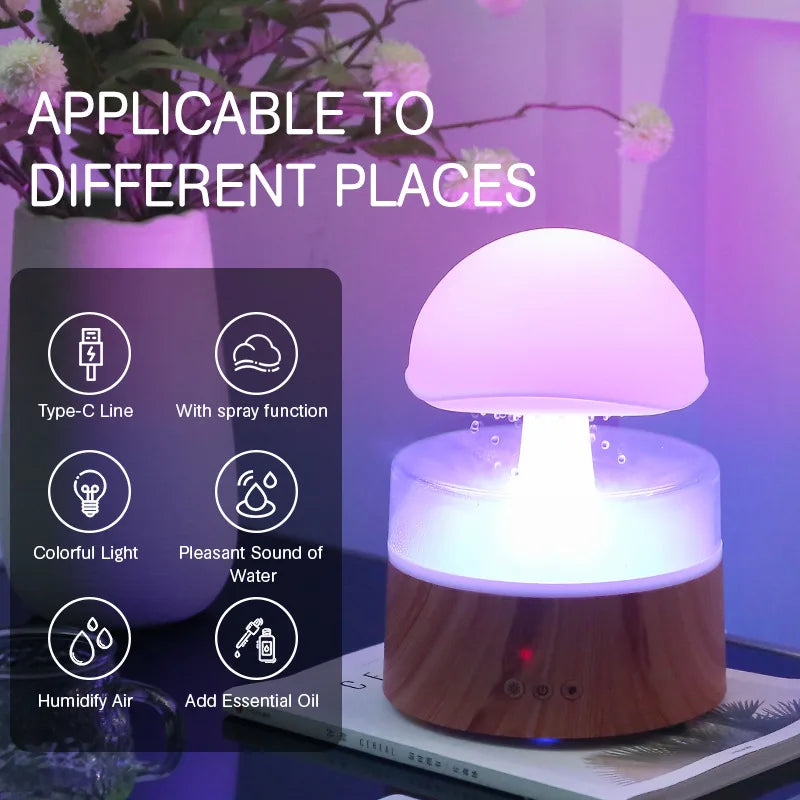 Mi Mushroom Air Humidifier Wireless Fragrance Diffuser