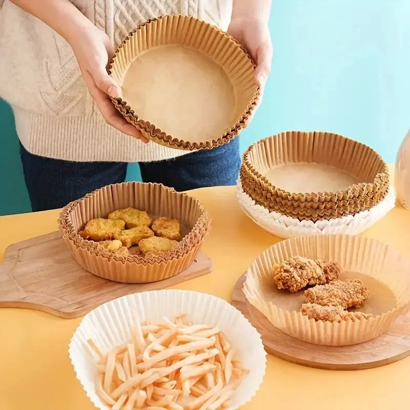 50/100PCS Air Fryer Disposable Paper Liner Non Stick