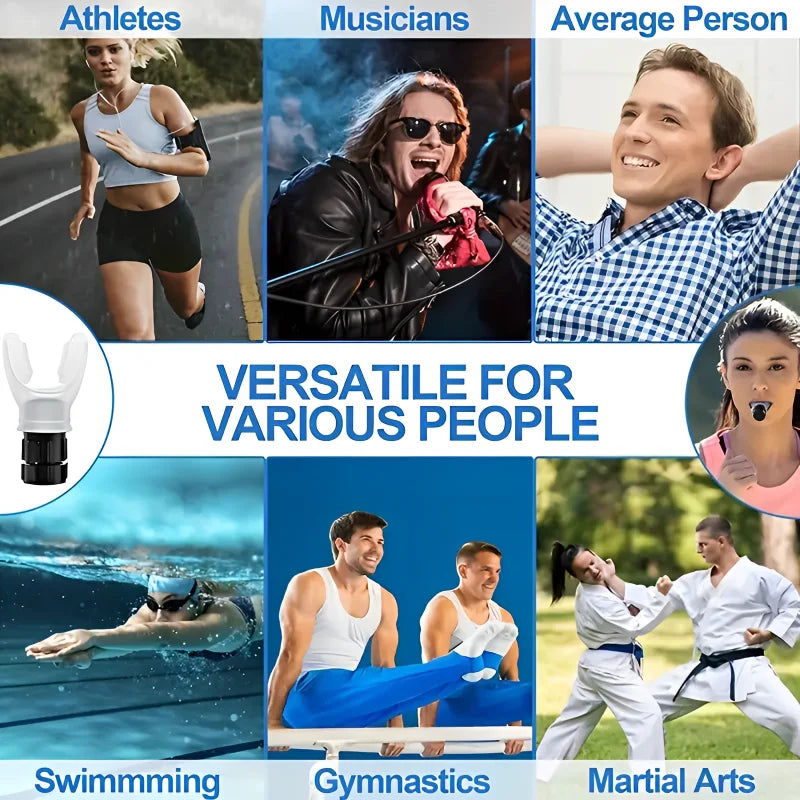1Pcs Breathing Exercise For Lungs Portable Breath Fitness Exerciser Device