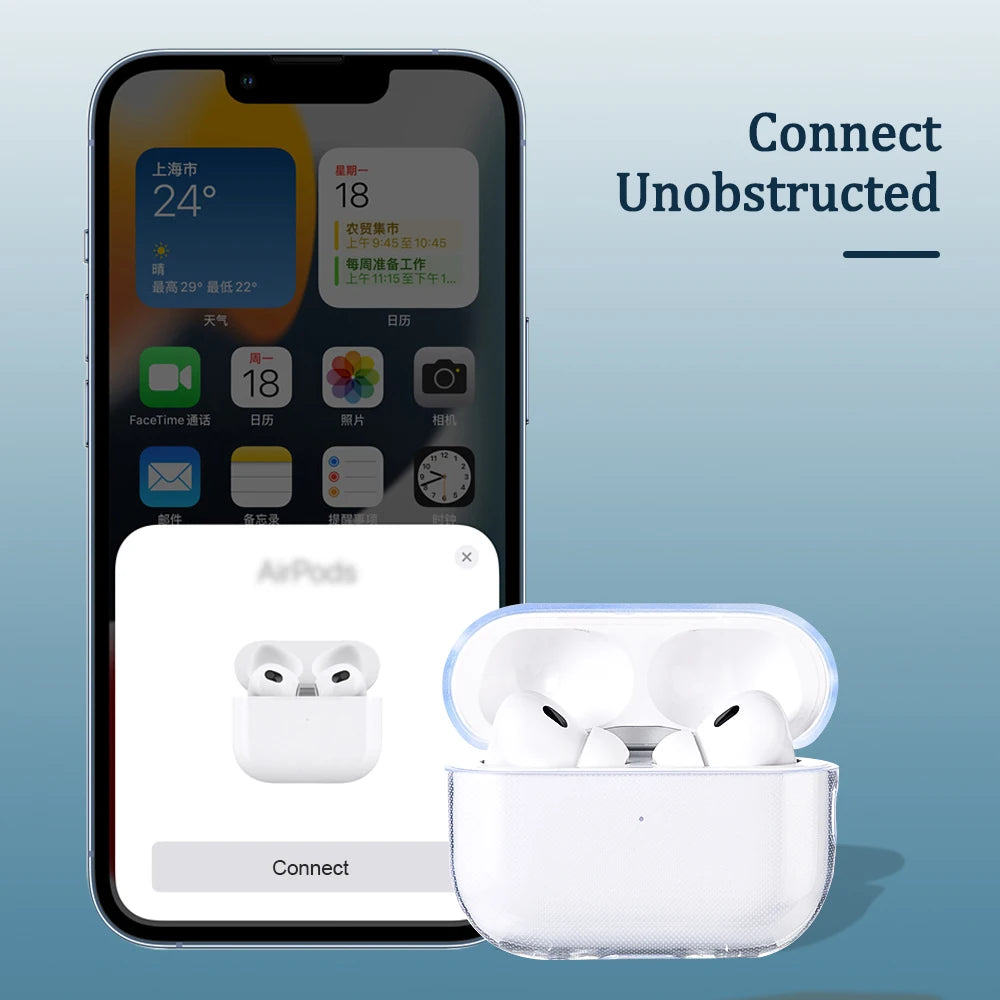 Soft Silicone Case for AirPods Pro