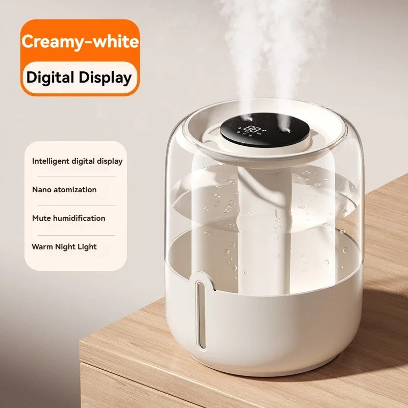 6.8L large capacity humidifier USB Double spray Home dormitory