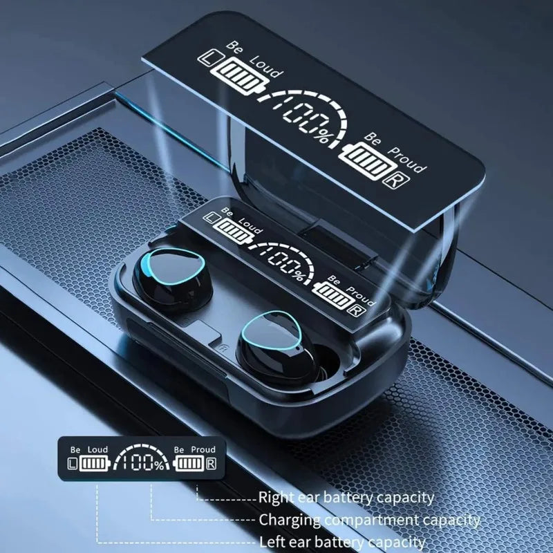 Original M10 Wireless Bluetooth Headset 5.3 Earphones