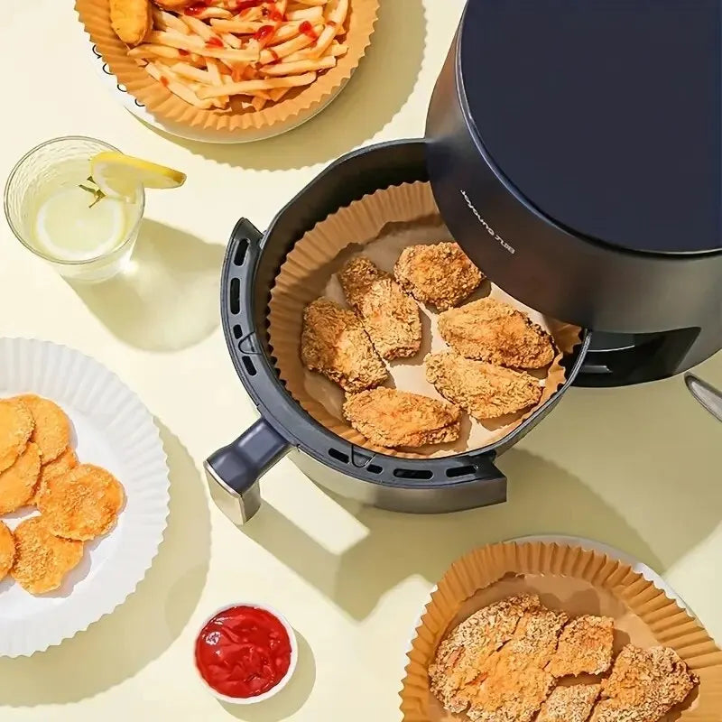 50/100PCS Air Fryer Disposable Paper Liner Non Stick
