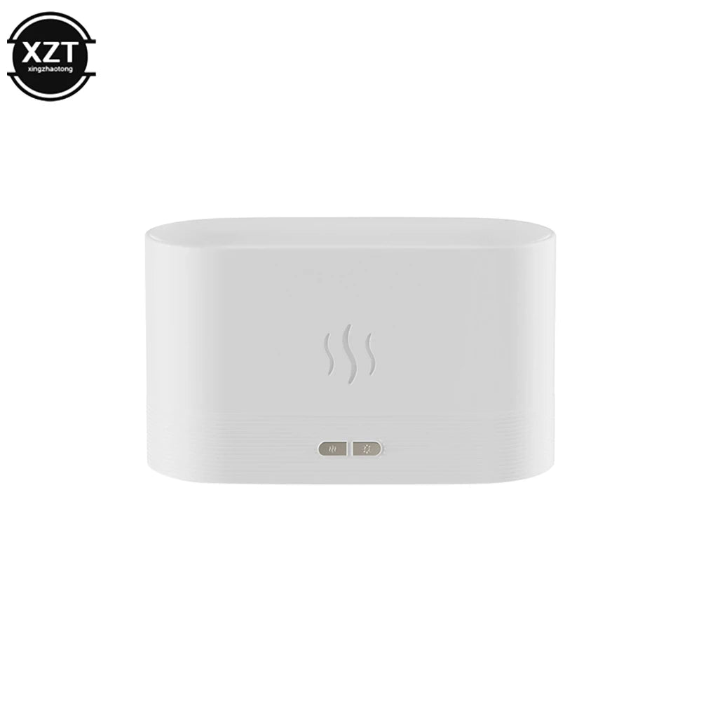 Flame Aromatherapy Diffuser Desk Top Home Essential