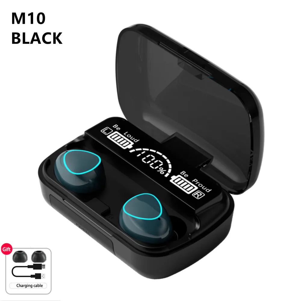 Original M10 Wireless Bluetooth Headset 5.3 Earphones