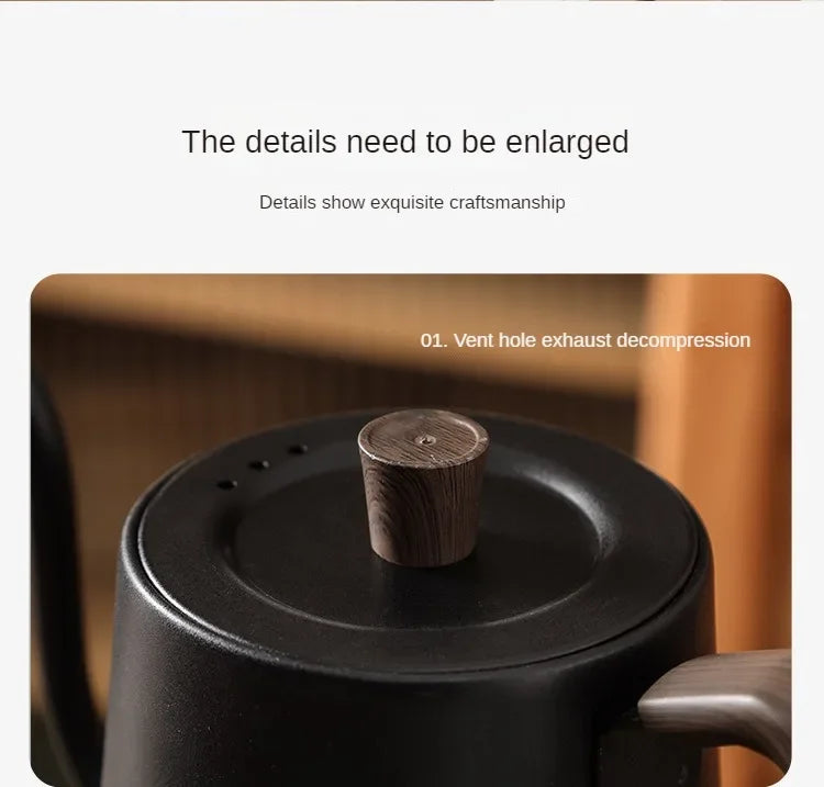1000W Gooseneck Electric Coffee Kettle
