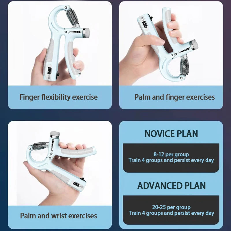 5-60Kg Heavy Gripper Fitness Hand Exerciser