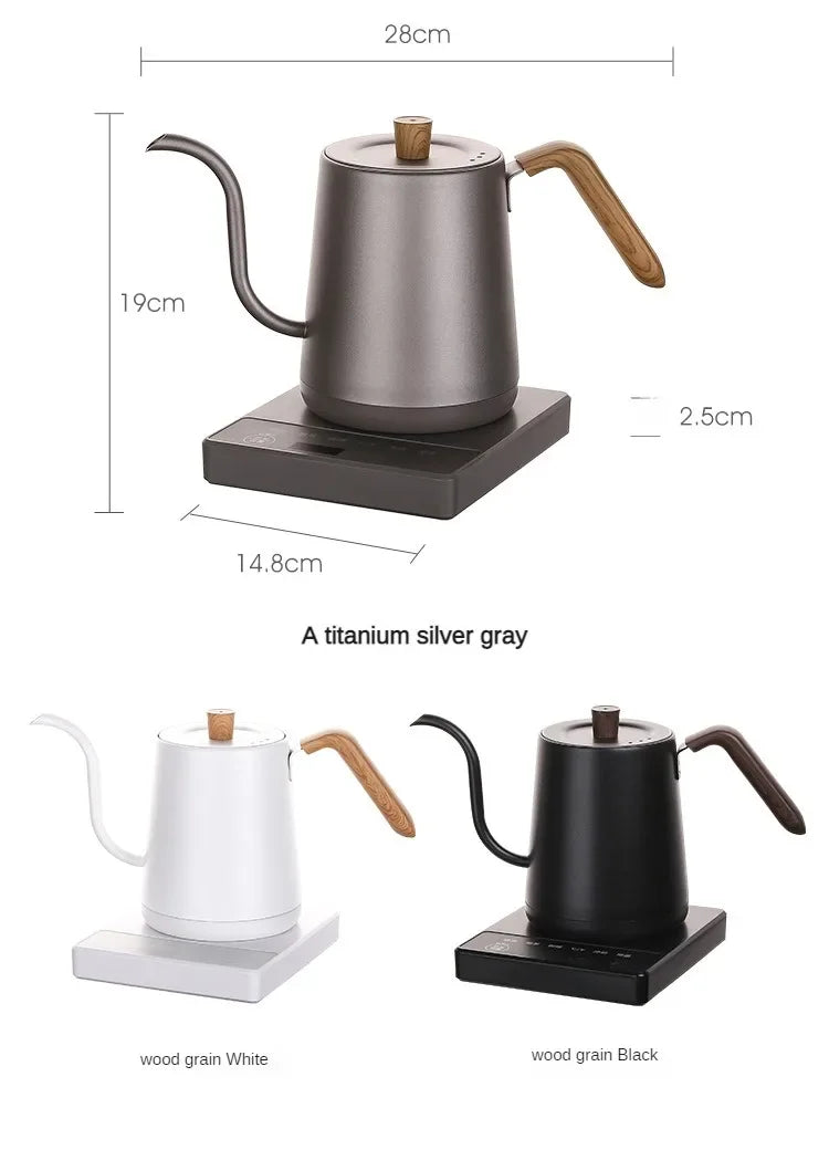 1000W Gooseneck Electric Coffee Kettle