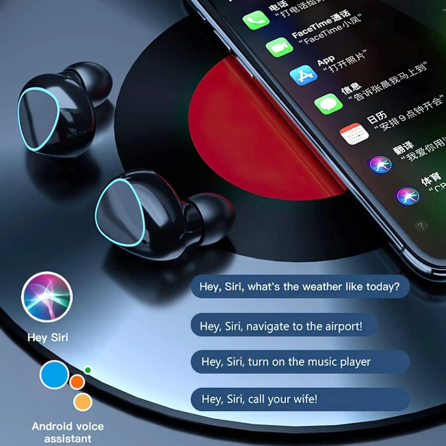 Original M10 Wireless Bluetooth Headset 5.3 Earphones